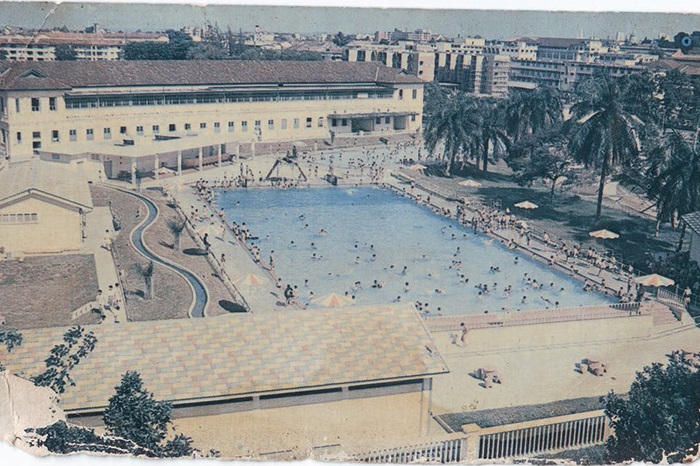 old swimming pool