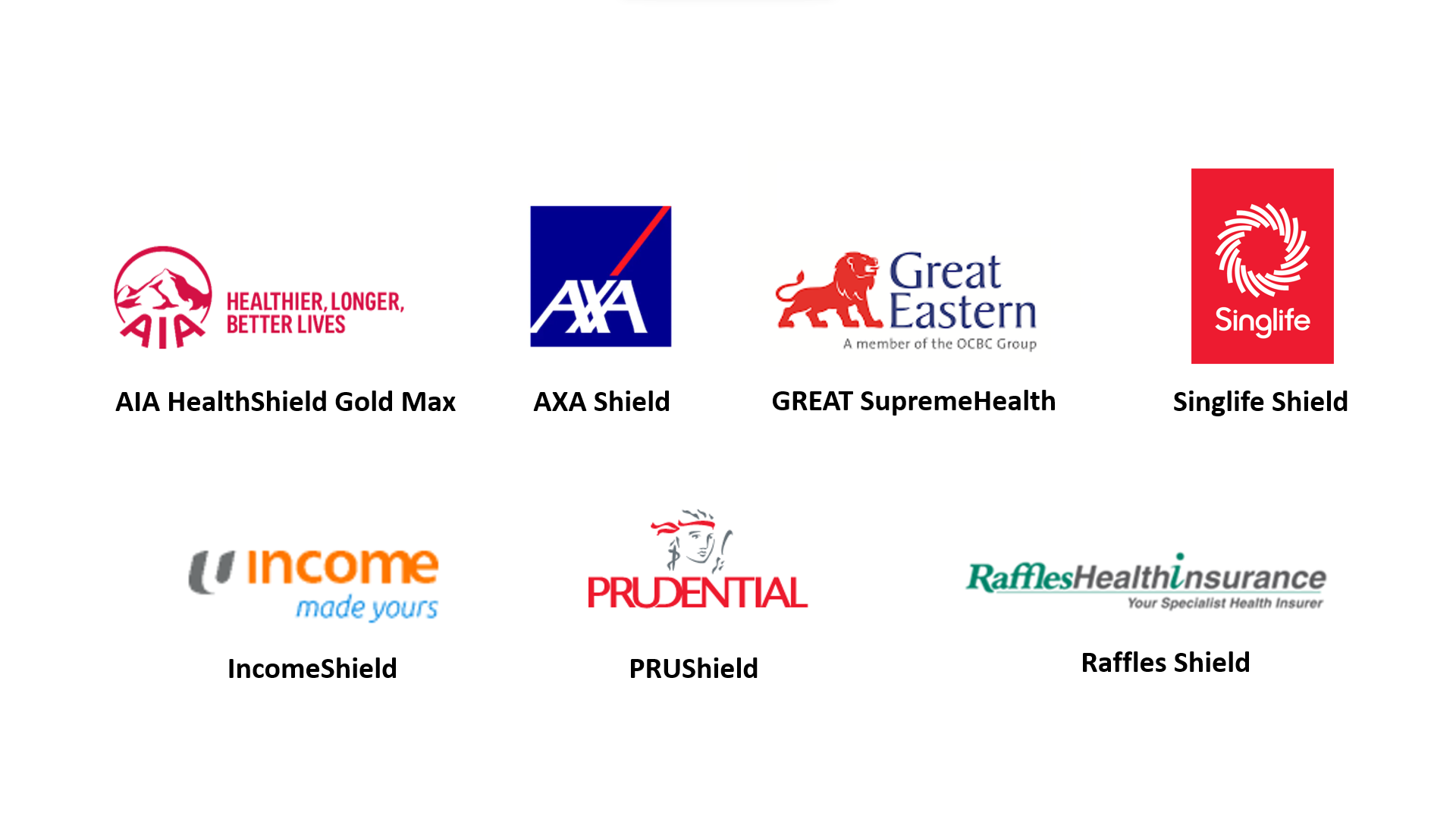 New insurer logos